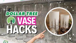 Transform Dollar Tree Vases: 5 Cozy Fall & Christmas DIY Ideas