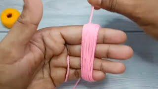 2 Superb Woolen Yarn Flower making ideas with Bottle Cap | Easy Sewing Hack