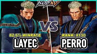 KOF XV  Layec (Goenitz/Rugal/O.Chris) vs Perro (Goenitz/Kim/Leona)