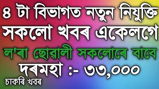 Assam Govt Job 2022 // Assam Job 2022 // Assam Job News Today // by Assam Job Alert.