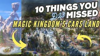 D23: Magic Kingdom Cars Land Details | Ride Name Reveal | Rivers of America Survivors | A Good Idea?