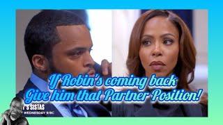 Tyler Perry's SISTAS / ROBINs COMING BACK? ‍️ IF SO, PLEASE GIVE HIM THAT PARTNER POSITION!