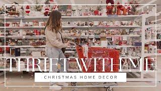 COME THRIFT WITH ME FOR CHRISTMAS HOME DECOR | Gift ideas, thrift haul & home decor on a budget!