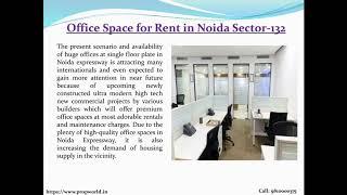 Opt Fully Furnished Office Space for Rent in Noida Sector-132