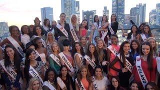 Flashmob - More than 60 Beauty Queens in a Shopping Store (Galeria Kaufhof Frankfurt)