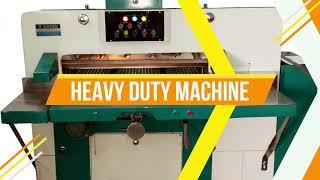 High Speed Semi Automatic Paper Cutting Machine with worm gear