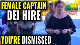 Female Captain Get's Owned And Does Walk Of Shame! Allowed To Record In Public First Amendment Audit