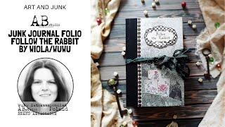 Folio Junk Journal: Follow the Rabbit