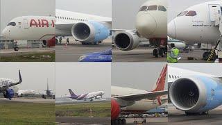 Delhiके IGI Airport पर aeroplane show || #plane #trending #airplane #video #yt video #igiairport