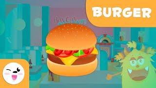 Cooking for children - Learn to cook a healthy hamburger with Cooking Land