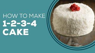 1-2-3-4 Cake - Jamie Deen's Favorite Coconut Cake - Blast from the Past