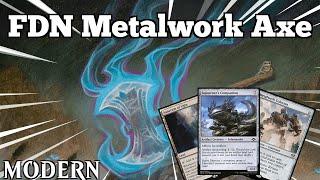 EXPLOSIVE COLORLESS AGGRO | FDN Metalwork Axe | Modern | MTGO