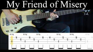 My Friend of Misery (Metallica) - Bass Cover (With Tabs) by Leo Düzey