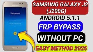 SAMSUNG J2 FRP Bypass || Without Pc ||SAMSUNG J2 Google Account Lock Unlock 2025