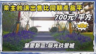 肇慶新區｜龍光玖譽城｜業主直劈3000元/平方蝕讓出售回血｜比一手同期產品同樣質素相同location平700元/平方