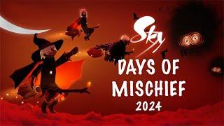 Days of Mischief 2024 - New Hairstyle, Raven Cape & Broomstick! | Sky BETA | vithai