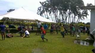 FIJIAN KIDS CAMP - TUG O WAR