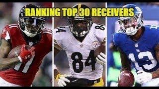 Ranking the top 30 Wide Receivers in the NFL II TD City Podcast II