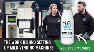 The Work Behind Setting up Milk Vending Machines - Moo 2 Yoo, Wilshire