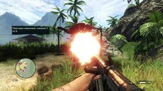 Мужик сжигает плантации марихуаны под дабстеп в Far Cry 3