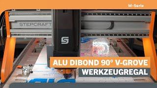 DIY Aluminium Dibond Werkeugregal (Pneumatisch)