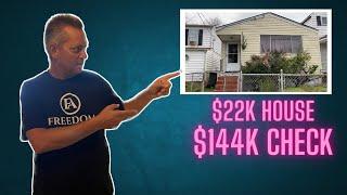 How I Got a $144k Check from a $21k House (Slowflip Case Study Breakdown)