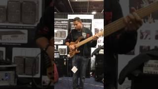 David Dyson Slap Bass Chops - NAMM2017