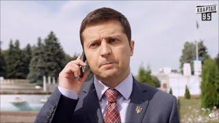 President Zelenskyy in 2015 as President Holoborodko on "Servant of the People" TV Show in Ukraine