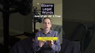 Guardian ad litem - The Worst Legal Terms #theprobatepro #guardian #legalterms #legalese