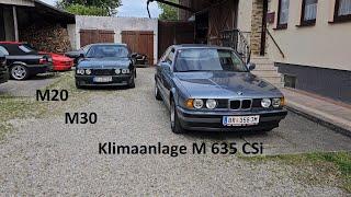 Vergleich BMW M20 M30 Motor bei 525i 535i E34. Vor- und Nachteile. Klimaanlage E24 Expansionsventil.