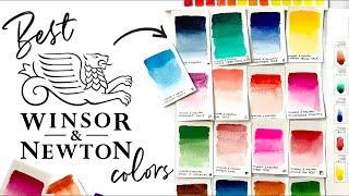 The 10 BEST Winsor & Newton watercolor colors