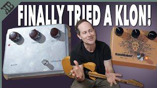 First Time Playing a Klon Centaur... jeez! | Klon VS Kasleder Pelion Shootout | Gear Corner