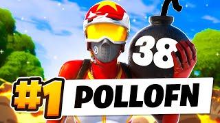 WORLD RECORD 38 KILL WIN SOLO CASH CUP FINALS  | Pollo