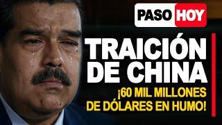 MADURO EN LÁGRIMAS CHINA Y RUSIA LO ABANDONAN PIERDE 60 MIL MILLONES NICOLAS MADURO HOY