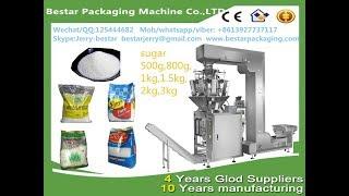 Automatic sugar packing machine ,sugar Weighing Packing Machine with  scale