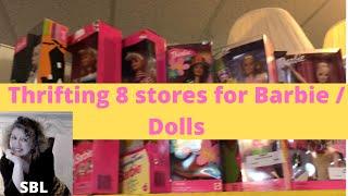 Thrifting for Vintage Barbie / dolls that are valuable and in great condition for good deals