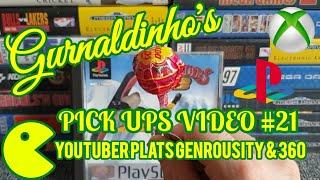 Gurnaldinho's Video Game Finds #21 Pick ups! Ps1 plats Youtuber generosity and xbox 360 games!