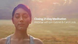 Meditation for Weight Loss with Jon Gabriel & Carol Look