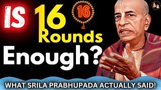 Is 16 Rounds Enough? What Srila Prabhupada Actually Said! | SP English Lecture | Ep-6