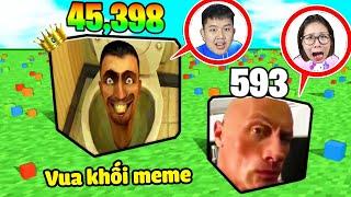 bqThanh Là Vua Khối Meme Siêu To Khổng Lồ Đè Bẹp Mọi Cái Khác! Troll Ốc Khóc Nhè?!