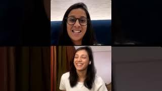 Smriti Mandhana and Jemimah Rodrigues Live on Instagram | Cricket With Queens