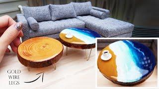 Miniature Resin Coffee Table Tutorial