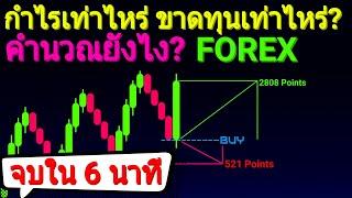 ออกล็อตเท่านี้ จะกำไรและขาดทุนกี่บาท คำนวณยังไง? จบใน 6 นาที | Guideline ให้เทรดเดอร์มือใหม่