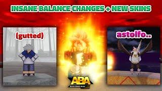 [ABA] SSJ4 GOGETA SKIN + NEW BALANCE CHANGES (NEW ABA UPDATE)