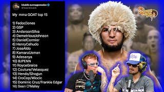 Sean O'Malley Reacts to Khabib's MMA Top 15 List