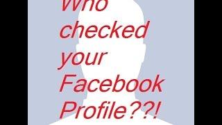 Who viewed your Facebook profile? How to know who is stalking you on Facebook.