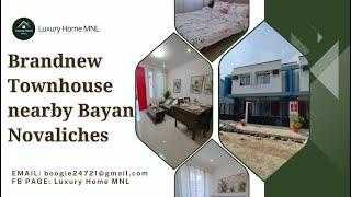 Brandnew Townhouse nearby Bayan Novaliches
