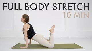 10 MIN Full Body Stretch | Daily Routine for Flexibility & Relaxation | Music only