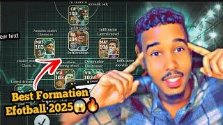 Best Formation Efootball 2025ku Ciyaar Formationkan oo horay Ka Gaar Division1 #efootball