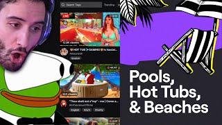 Twitch New Update: Pools, Hot Tubs, and Beaches